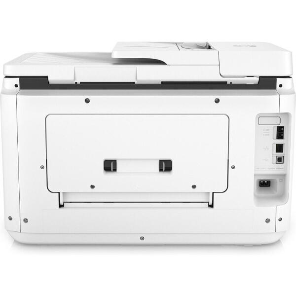 Multifunctionala HP Officejet 7730 Wide Format e-All-in-One, Inkjet, Color, Format A3+, Duplex Fax, Retea, Wi-Fi