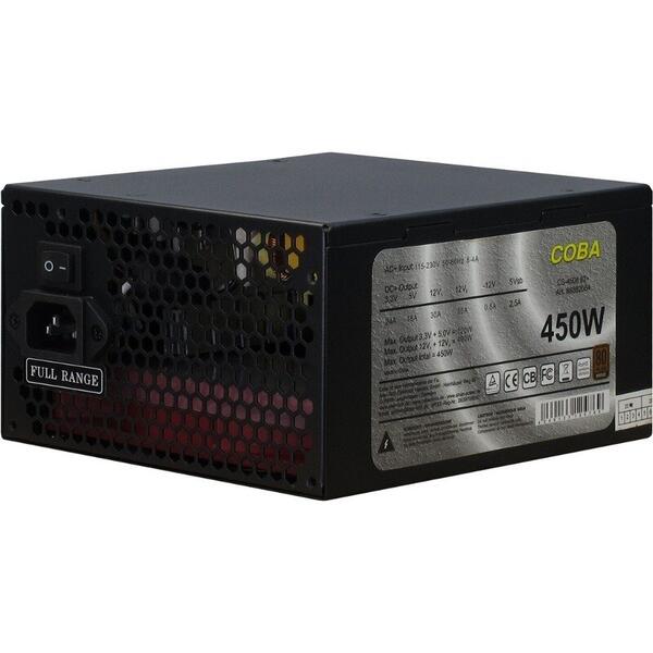 Sursa Inter-Tech CobaPower, ATX, 450W, Certificare 80+ bronze