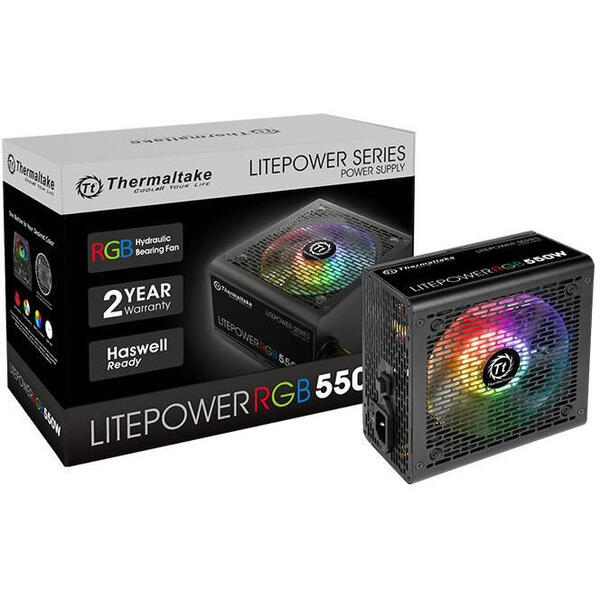 Sursa Thermaltake Litepower RGB, ATX, 550W