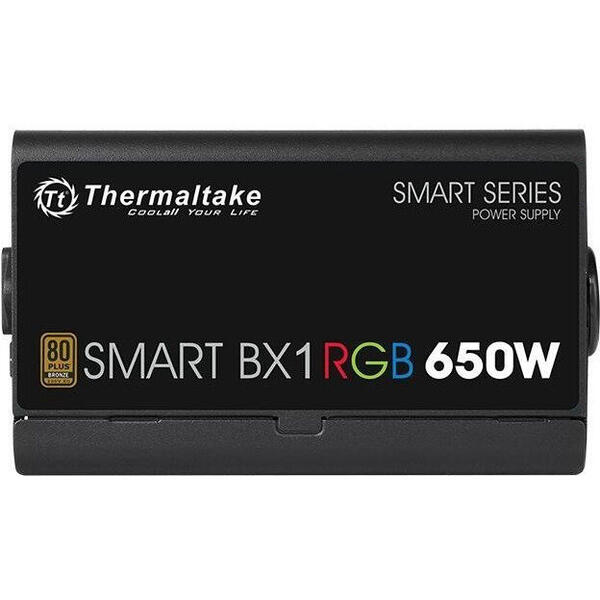 Sursa Thermaltake Smart BX1 RGB, ATX, Certificare 80+ Bronze, 650W