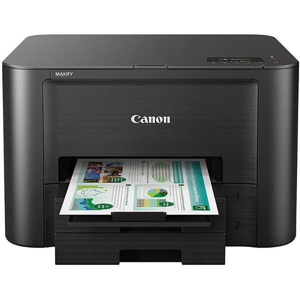 Imprimanta cu jet Canon MAXIFY iB4150, Inkjet, Color, Format A4, Retea, Wi-Fi, Duplex