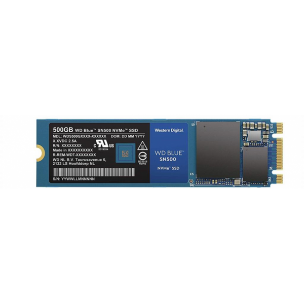 SSD WD Blue SN500 500GB PCI Express 3.0 x2 M.2 2280