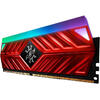 Memorie A-DATA XPG Spectrix D41 Red RGB 8GB DDR4 3200MHz CL16