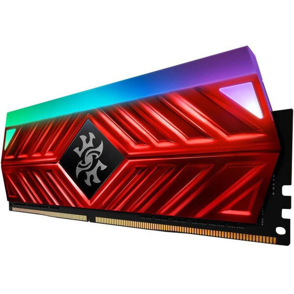 Memorie A-DATA XPG Spectrix D41 Red RGB 8GB DDR4 3600MHz CL17