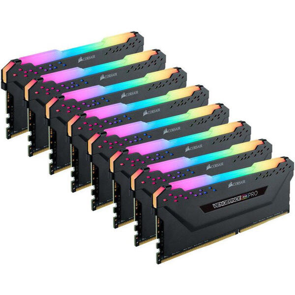Memorie Corsair Vengeance RGB PRO 128GB DDR4 3600MHz CL18 Kit x 8
