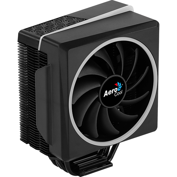 Cooler Cooler procesor Aerocool Cylon4 negru iluminare RGB