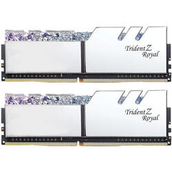 Trident Z Royal RGB Silver 16GB DDR4 4000MHz CL19 1.35v Dual Channel Kit