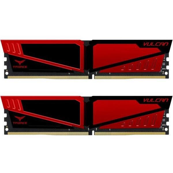 Memorie Team Group T-FORCE VULCAN 16GB DDR4 2400MHz CL14 Dual Channel Kit