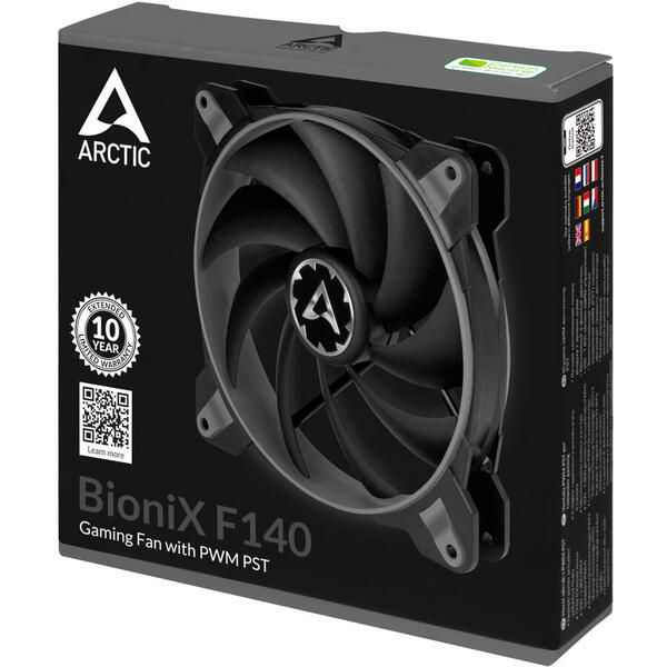 Ventilator PC Arctic AC BioniX F140 PWM Grey 140mm