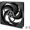 Ventilator PC Arctic AC P14 PWM PST VPack Black 140mm