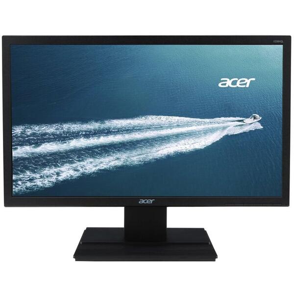 Monitor LED Acer V206HQLAB, 19.5 inch Wide, 5ms, Black, 60Hz