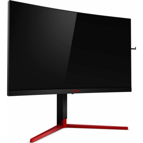 Monitor LED AOC Gaming AG273QCG Curbat 27 inch 2K 1 ms Black-Red G-Sync 165Hz