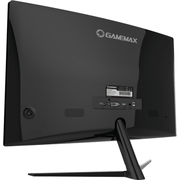 Monitor LED Gamemax Gaming GMX24B 23.6 inch Curbat 1 ms Black FreeSync 144Hz