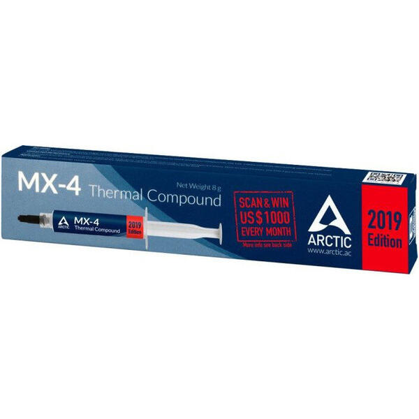 Pasta Termoconductoare Arctic AC MX-4, 2019 Edition, 8g