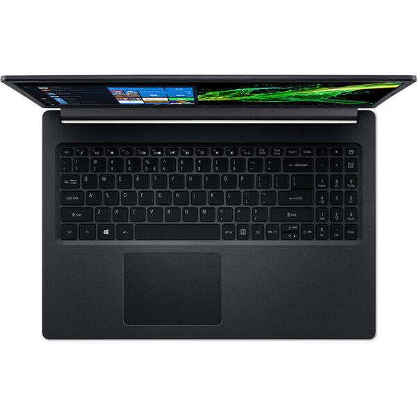 Laptop Acer Aspire 5 A515-54G, 15.6'' FHD IPS, Intel Core i7-10510U, 8GB DDR4, 512GB SSD, GeForce MX250 2GB, Linux, Black