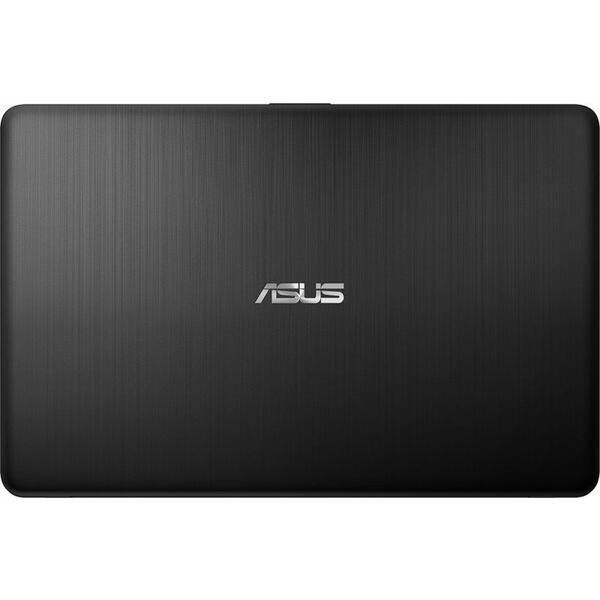 Laptop Asus VivoBook 15 X540MA, 15.6'' HD, Intel Celeron N4000, 4GB DDR4, 256GB SSD, GMA UHD 600, Endless OS, Chocolate Black, No ODD