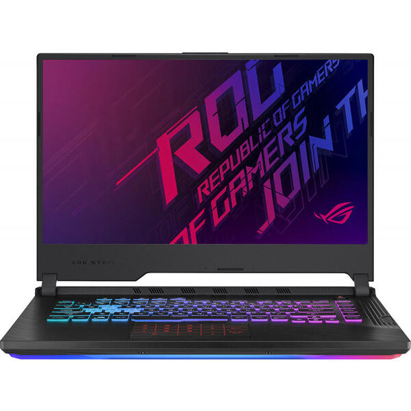 Laptop Asus Gaming ROG Strix G G531GT, 15.6'' FHD, Intel Core i5-9300H, 8GB DDR4, 256GB SSD, GeForce GTX 1650 4GB, No OS, Black