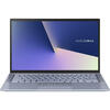 Laptop Asus ZenBook 14 UX431FA, 14'' FHD, Intel Core i7-8265U, 8GB, 256GB SSD, GMA UHD 620, Endless OS, Utopia Blue