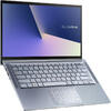 Laptop Asus ZenBook 14 UX431FA, 14'' FHD, Intel Core i7-8265U, 8GB, 256GB SSD, GMA UHD 620, Endless OS, Utopia Blue