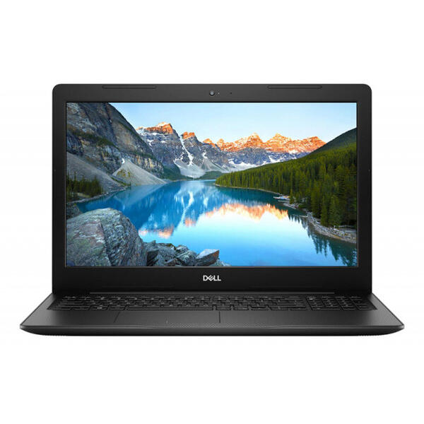 Laptop Dell Inspiron 3583 (seria 3000), 15.6" FHD, Intel Core i3-8145U, 8GB DDR4, 256GB SSD, GMA UHD 620, Linux, Black, 2Yr CIS