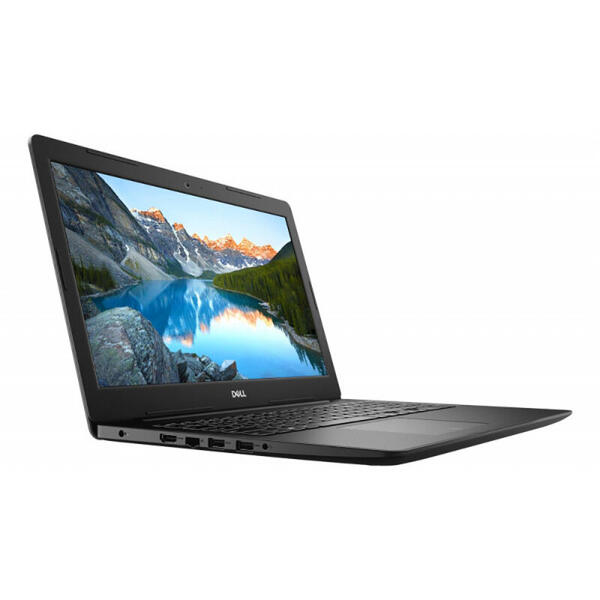 Laptop Dell Inspiron 3583, 15.6" FHD, Intel Core i5-8265U, 8GB DDR4, 256GB SSD, AMD Radeon 520 Graphics, Linux, Black, 2Yr CIS