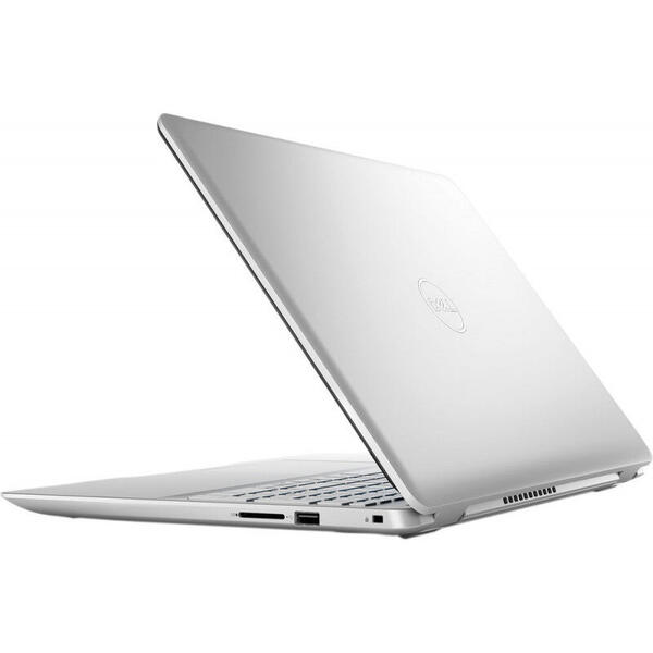 Laptop Dell Inspiron 5584, 15.6'' FHD, Intel Core i7-8565U, 8GB DDR4, 256GB SSD, GeForce MX130 4GB, Linux, Platinum Silver, 3Yr CIS