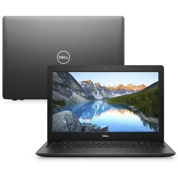 Laptop Dell Inspiron 3584, 15.6'' FHD, Intel Core i3-7020U, 4GB DDR4, 128GB SSD, GMA HD 620, Linux, Black, 2Yr CIS