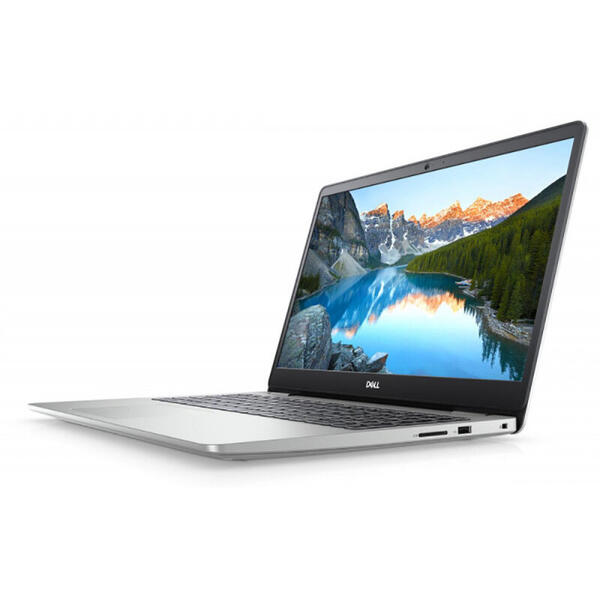 Laptop Dell Inspiron 15 5593, Intel Core i5-1035G1, 15.6 inch FHD, 8GB DDR4, 256GB SSD, NVIDIA GeForce MX230 2GB, Linux, Platinum Silver, 3Yr CIS