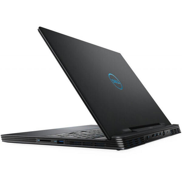 Laptop Dell Gaming G5 5590, 15.6'' FHD, Intel Core i7-9750H, 16GB DDR4, 1TB + 256GB SSD, GeForce GTX 1660 Ti 6GB, Linux, Black, 3Yr CIS