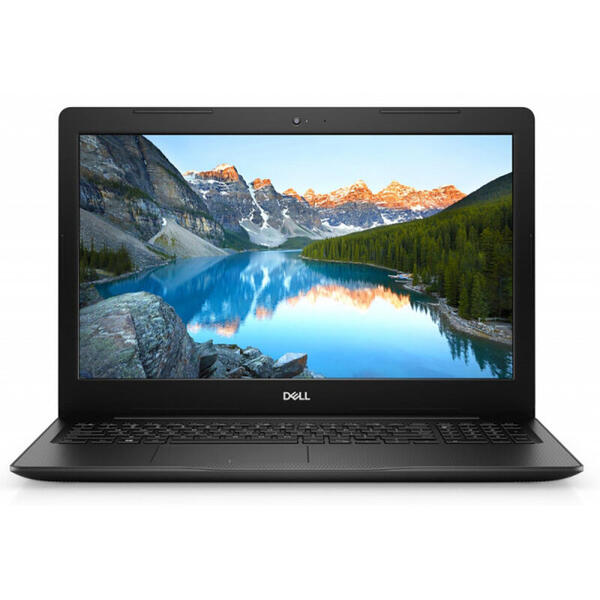 Laptop Dell Inspiron 3593, 15.6'' FHD, Intel Core i5-1035G1, 8GB DDR4, 256GB SSD, GMA UHD, Linux, Black, 2Yr CIS