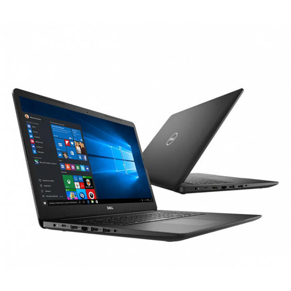 Laptop Dell Inspiron 17 3793, 17.3'' FHD, Intel Core i5-1035G1, 8GB DDR4, 512GB SSD, GMA UHD, Linux, Black, 2Yr CIS