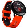 SmartWatch Xiaomi Amazfit Pace, negru, curea silicon rosu-negru, Bluetooth, GPS si senzor HR