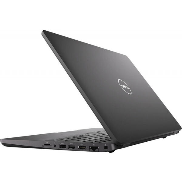 Laptop Dell Latitude 5500, 15.6'' FHD, Intel Core i5-8265U, 8GB DDR4, 256GB SSD, GMA UHD 620, Linux, Black, 3Yr NBD