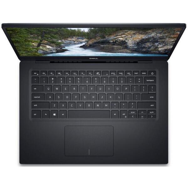 Laptop Dell Vostro 3501 15.6 inch HD Intel Core i3-1005G1 4GB DDR4 1TB HDD Intel UHD, Windows 10 Pro Black 3Yr BOS