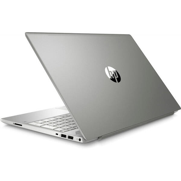 Laptop HP Pavilion 15-cs3006nq, 15.6'' FHD IPS, Intel Core i7-1065G7, 16GB DDR4, 512GB SSD, GeForce 1050 3GB, FreeDos, Mineral Silver