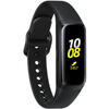 Bratara fitness Samsung Galaxy Fit (2019), rezistent la apa, senzor ritm cardiac, NFC, curea silicon, Black