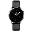 SmartWatch Samsung Galaxy Watch Active 2 (2019), 40 mm, Wi-Fi, Bluetooth, GPS, NFC, Rezistent la apa, Otel argintiu, Curea piele, Negru