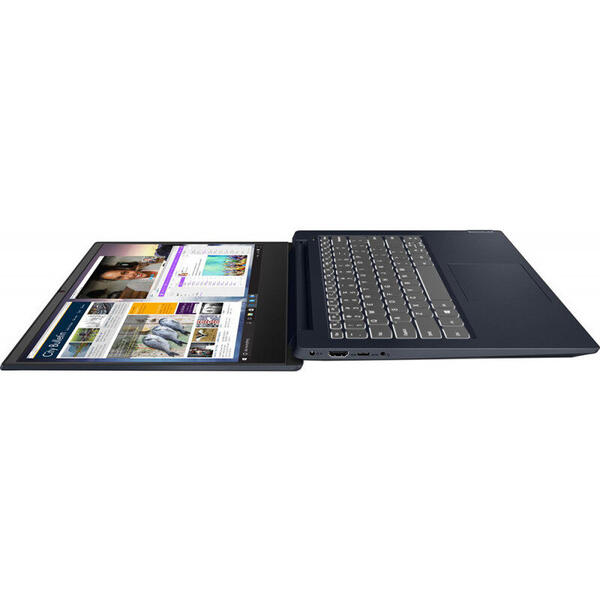 Laptop Lenovo IdeaPad S340, 14'' FHD IPS, Intel Core i3-8145U, 4GB DDR4, 256GB SSD, GMA UHD 620, FreeDos, Abyss Blue