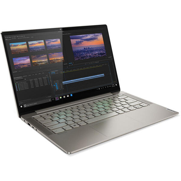 Laptop Lenovo Yoga S740 IIL, 14'' FHD IPS, Intel Core i7-1065G7, 8GB DDR4, 1TB SSD, Intel Iris Plus, Win 10 Home, Mica