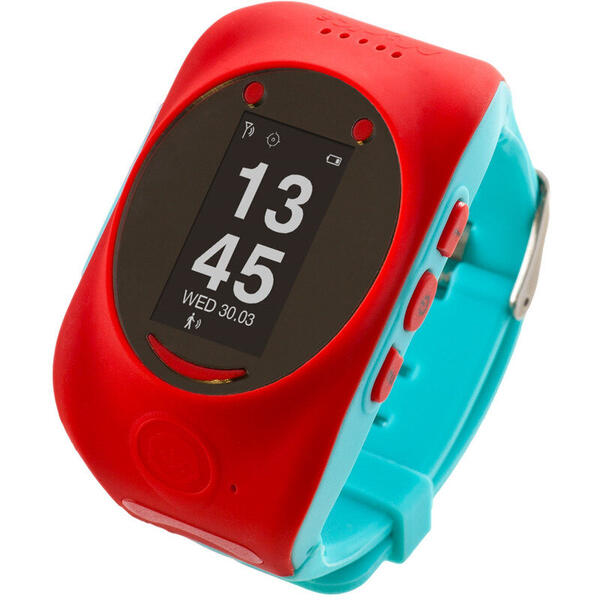 SmartWatch MyKi Watch Red Sky Blue