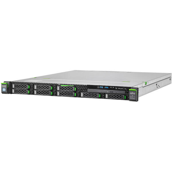 Server Brand Fujitsu PRIMERGY RX1330 M4, Rack 1U, Intel Xeon E-2124, 16GB DDR4, No HDD, PSU 300 W, 3Yr NBD