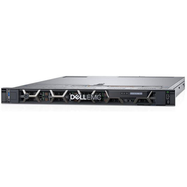 Server Brand Dell PowerEdge R440, Intel Xeon Silver 4210, 16GB RDIMM, 600GB SAS, PERC H730P+ 2GB, iDRAC9 Express, 550W, 3Y Basic NBD