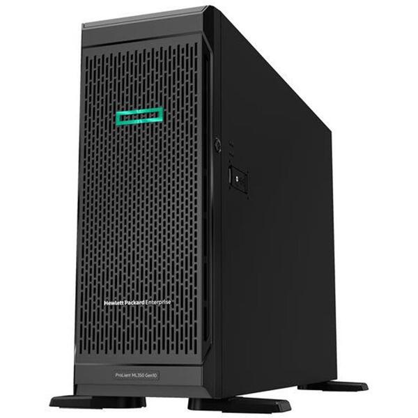 Server Brand HP ProLiant ML350 Gen10 Tower 4U, Intel Xeon Silver 4214, 32GB RDIMM DDR4, Smart Array P408i-a SR, 800W, 3Yr NBD