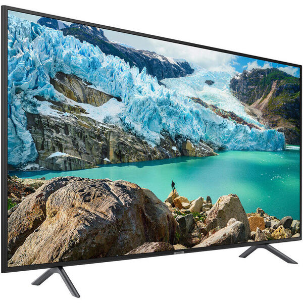 Televizor LED Samsung Smart TV 50RU7102 Seria RU7102, 125cm, Negru, 4K UHD, HDR