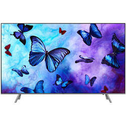 Televizor LED Samsung Smart TV QLED 75Q6FN Seria Q6FN, 189cm, Argintiu, 4K UHD, HDR