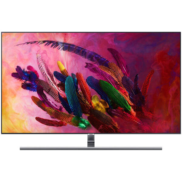Televizor LED Samsung Smart TV QLED 75Q7FN Seria Q7FN, 189cm, Negru, 4K UHD, HDR