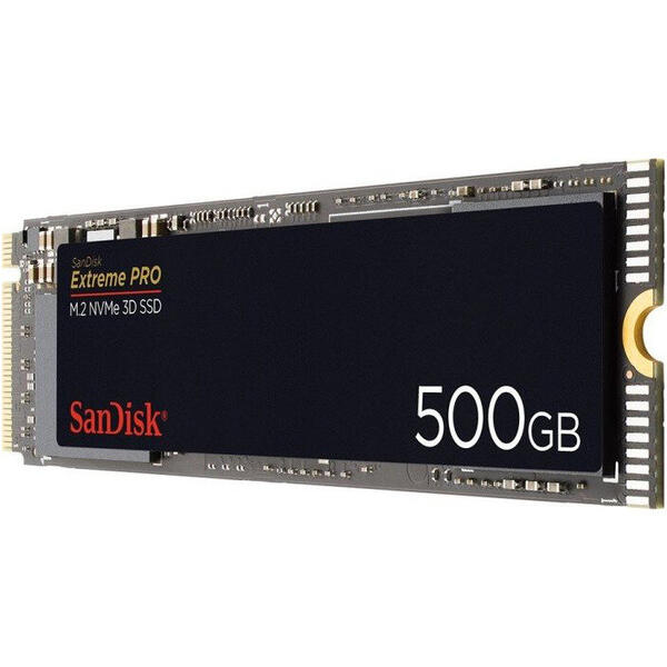 SSD SanDisk ExtremePro 500GB PCI Express 3.0 x4 M.2 2280