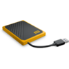 SSD WD My Passport GO 500GB, USB 3.0, Negru/Galben