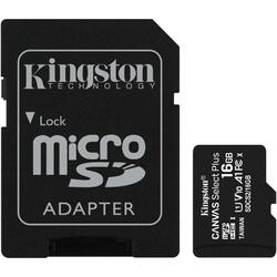 Canvas Select Plus micro SDHC 16GB, Clasa 10 + Adaptor SD
