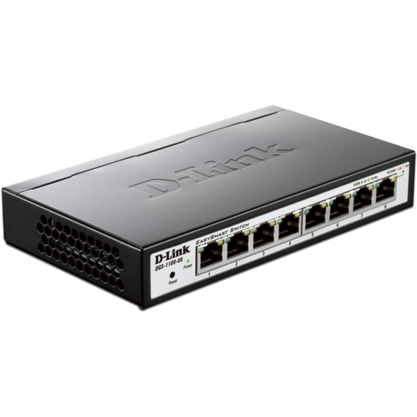 Switch D-LINK Gigabit DGS-1100-08, 8x LAN
